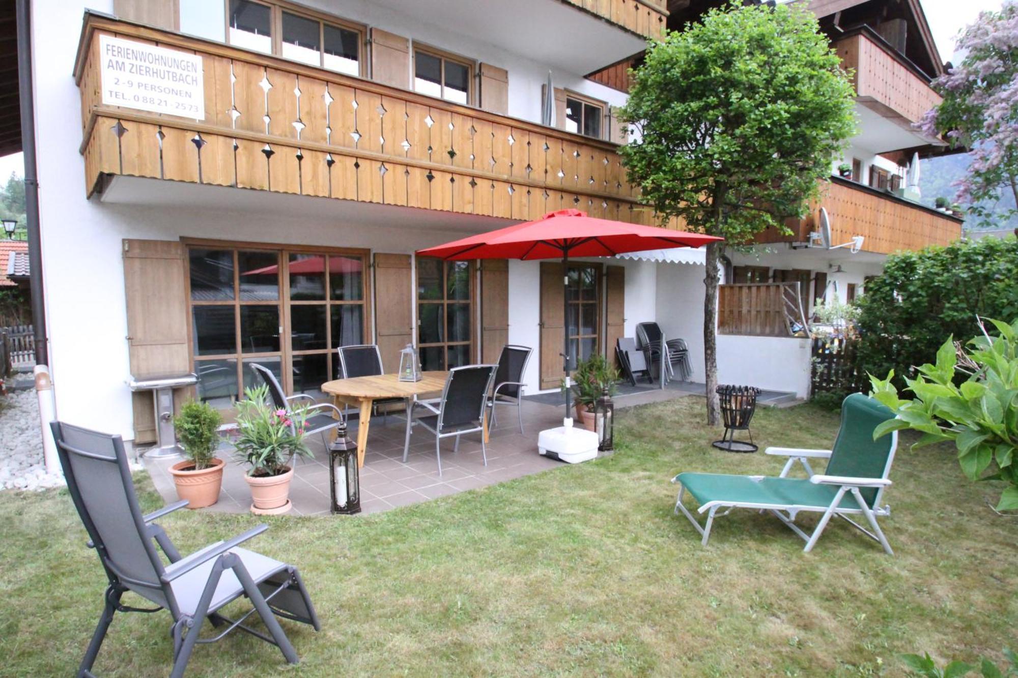 Ferienwohnung Am Zierhutbach Kranzberg Mittenwald Exterior photo